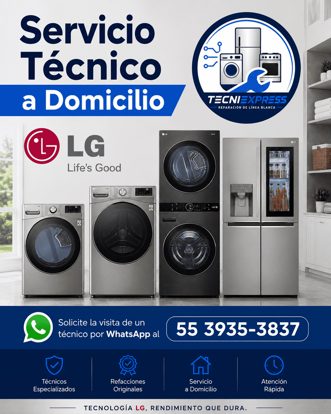 SERVICIO TÉCNICO LG CDMX