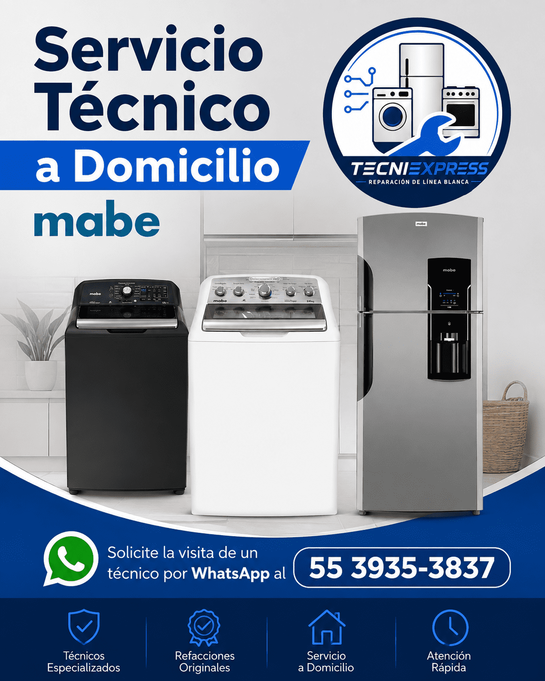 SERVICIO TÉCNICO MABE